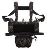 PIKEON Tactical Chest Mini Rig 1000D Quick Release Multifunctional Tactical Vest Outdoor with Multi-Pockets (BlackCP) view 2