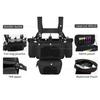 PIKEON Tactical Chest Mini Rig 1000D Quick Release Multifunctional Tactical Vest Outdoor with Multi-Pockets (BlackCP) view 4