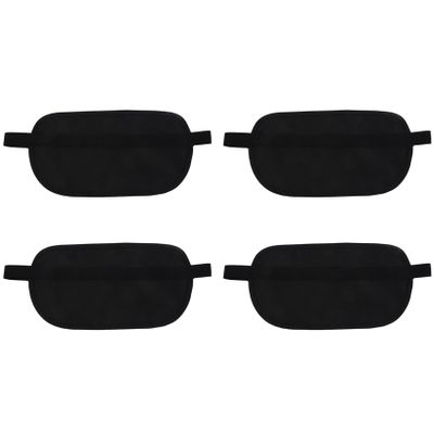 4X Waist Pouch for Passport Money Belt Bag Hidden Security Wallet Black