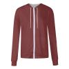 Plus Size Hoodies for Women,Zip Up Hoodie Women 2025 Fall Fashion Outfits Casual Jackets Winter Clothes Oversized Sweatshirt for WomensX-Large,Reds view 4