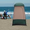 CNCEST Outdoor Shower Tent,Camping Privacy Shelter Dressing Changing Room Portable Toilet Tent for Hiking Sun Shelter Picnic Fishing (Green) view 2