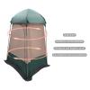 CNCEST Outdoor Shower Tent,Camping Privacy Shelter Dressing Changing Room Portable Toilet Tent for Hiking Sun Shelter Picnic Fishing (Green) view 4