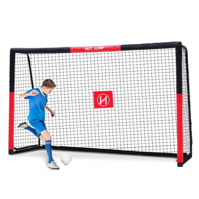 Soccer Goals for Backyard,12x6.5ft Metal Soccer, Soccer Goal 12x6 for Kids 8-12, Soccer net with Zipper Design, Easy Assemble, Weatherproof Foam Padded Outdoor Large Goal Post Adults