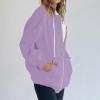 Hoodies for Women Y2K,Zip Up Hoodie Women 2025 Fall Fashion Outfits Casual Jackets Winter Clothes Oversized Sweatshirt for WomensSmall,Purples view 2