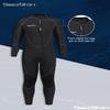 Seaskin Plus Size Full Wetsuit for Mens 3mm view 3