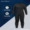 Seaskin Plus Size Full Wetsuit for Mens 3mm view 4