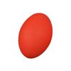 Coated Foam Rugby Ball Red view 1