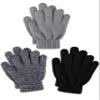 Glooarm 3 Pairs Kids Gloves Winter Gloves Thick Cashmere Magic Gloves Knit Stretchy Warm Gloves Boys Girls 4-14 Years view 1