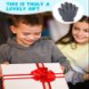 Glooarm 3 Pairs Kids Gloves Winter Gloves Thick Cashmere Magic Gloves Knit Stretchy Warm Gloves Boys Girls 4-14 Years view 4