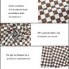 Fodyle Women's Tennis Skirt Pleated high Waist Short Lined Shorts Pockets Brown and White Checkerboard Pickleball Running Fitness X-Large view 4