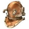 Copper and Brass Heavy Diving Helmet - US Navy Mark V Divers Helmet - Deep Sea Replica Diving Helmet Vintage Marine Diving Helmet view 4