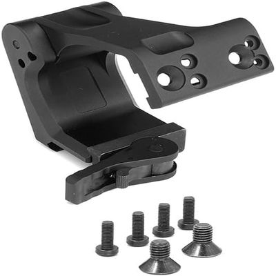 AWETHE FTC Flip Up Magnifier Scope Mount & Red Dot Picatinny Riser Mount Set, 2.26 Optical Centerline Height,Fit for G33 G43 G45 3X Mirco6X Magnifier & 551 553 558 556 Etc Sights,BK (Mag)