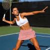Fodyle Women's high Waist Pleated Tennis Skirt Lined Short with Pockets Red and White Checkerboard Pickleball Golf Running Skirt XX-Large view 3