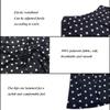 Fodyle Women's Tennis Skirt Pleated high Waist Short Lined Shorts Pockets Polka Dots Pickleball Running Fitness X-Large view 4