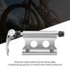 flexman Bike Block Fork Mount, Cycle Front Wheel Bracket Aluminum Alloy Cycle Front Fork Fixing Clip with Screw for Vehicles Truck Pickup Trailer (Deep Titanium) view 4