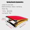 Gymnastics Assistance Vault Springboard Gymnastics Springboard for Home, Large Spring Boards for Adults Gymnast, 4/6/9 Springs Vault Equipment for Playroom, Practice Obstacle Courses(Red,120x60cm - 4 view 4