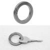 Uitndvyte Titaniums Carabiner Keychains Clip Small Carabiner Clip Quick Releases Spring Keyring AntiLost Quick Releases Key Rings view 2
