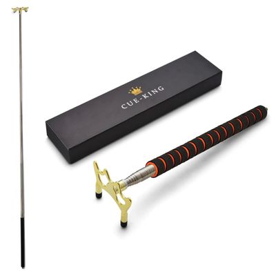 Cue-King Telescopic Bridge Stick, Pool Table Accessories, Billiards, Pool Bridge, Billiard Accessories, Pool Cue Bridge, Pool Bridge Stick, Accesorior De Billar, Pool Cue Bridge Stick