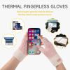 Bodvera Fingerless Gloves for Women Winter Half Finger Gloves Knitted Fingerless Mittens for Typing Driving view 3