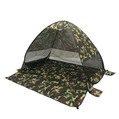 Camping Tent, Portable pop-up Tent, Automatic 2-3 Man Person Instant Tent, Dome Tent & Shelters with Extended Floor Mat Porch, UV50+, Wind, and rain Protection for Car Camping Garden Beach