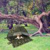 Camping Tent, Portable pop-up Tent, Automatic 2-3 Man Person Instant Tent, Dome Tent & Shelters with Extended Floor Mat Porch, UV50+, Wind, and rain Protection for Car Camping Garden Beach view 2