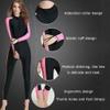 Dive Skins for Woman One Piece Swimsuit Surfing Wetsuit Long Sleeves Suit for Water Sports Sun Protection(C_Small) view 3