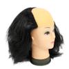 haozaikeji Balding Wig Old Man Costume Wig Halloween Bald Wig Head Cap Mad Scientist Cosplay Wigs Funny Wigs Party Fancy Dress Wig view 4