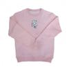 Embroidered Dragon Sweatshirt,Spirited Dragon Hoodie,Anime Inspired,Anime Design Sweashirt,Unisex Pink view 1