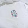 Embroidered Dragon Sweatshirt,Spirited Dragon Hoodie,Anime Inspired,Anime Design Sweashirt,Unisex Pink view 3
