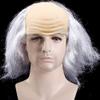 haozaikeji Balding Wig Old Man Costume Wig Halloween Bald Wig Head Cap Mad Scientist Cosplay Wigs Funny Wigs Party Fancy Dress Wig view 1