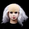 haozaikeji Balding Wig Old Man Costume Wig Halloween Bald Wig Head Cap Mad Scientist Cosplay Wigs Funny Wigs Party Fancy Dress Wig view 2