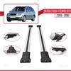 acpar Compatible with Skoda Fabia 1 Combi (6Y) 2000-2006 Car Roof Rack Cross Bar Fly Model Grey view 3
