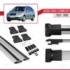acpar Compatible with Skoda Fabia 1 Combi (6Y) 2000-2006 Car Roof Rack Cross Bar Fly Model Grey view 4