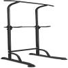 Squat Rack Multi-Functional Power Cage with LAT Pulldown Pulley System, 1400 lb Capacity Power Rack for Home and Garage Gyms (Black6) view 1