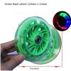 GXBHSP 2pcs Light-up 120mm Scooter Wheels LED Flash Front Wheels Replacement fro Kick Scooter Troller (Grey) view 4