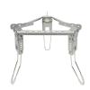 Camping Stainless Steel Barbecue Stove Rack Outdoor Camping Folding Bracket Portable Travel Barbecue Pot Holder view 1