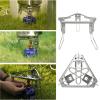 Camping Stainless Steel Barbecue Stove Rack Outdoor Camping Folding Bracket Portable Travel Barbecue Pot Holder view 2