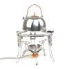 Camping Stainless Steel Barbecue Stove Rack Outdoor Camping Folding Bracket Portable Travel Barbecue Pot Holder view 4