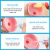 3 in 1 Multifunctional Lid Gap Cleaning Brush Set - Cup, Bottle, Sport Water Bottle (Pink, Yellow, Blue) view 4