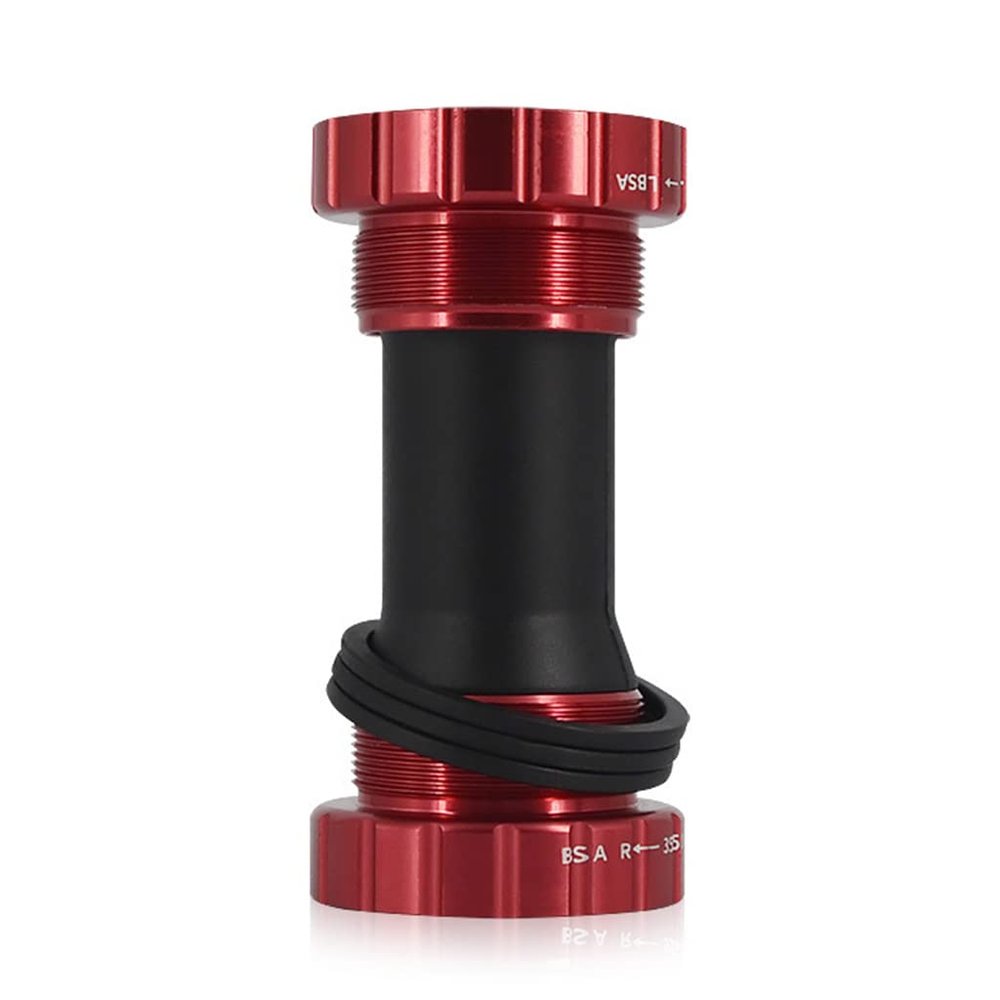 Uitndvyte Bottom Bracket Bearing Sealed Bearing Bike Or Crankset for Road Bike Part 24mm for 68mm-73mm, Red