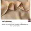 NineFit Basics Womens Large Cross Front Poncho Knitted Sweater Wrap Windbreak Scarf Elegant Shawls Cape for Fall Winter, 59IN view 2