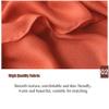 NineFit Basics Womens Large Cross Front Poncho Knitted Sweater Wrap Windbreak Scarf Elegant Shawls Cape for Fall Winter, 59IN view 3