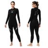 Owntop Wetsuit 5mm Neoprene Diving Suit for Mens Womens - Thicken Full Wet Suit, Back Zip Long Sleeve UPF50+ Keep Warm Swimwear for Scuba Surfing Swimming Diving Snorkeling Water Sports, Black L view 1