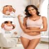 Vertvie Women's Seamless Wireless Push Up Bras with Support and Lift No Underwire Bralettes Full Coverage Sport Everyday Bra (Skin,X-Large) view 2