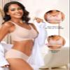 Vertvie Women's Seamless Wireless Push Up Bras with Support and Lift No Underwire Bralettes Full Coverage Sport Everyday Bra (Skin,X-Large) view 4