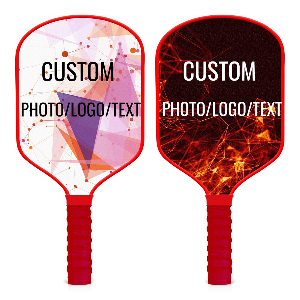 Custom Pickleball Paddle with Personalized Photo, Text & Logo, Ideal Gift for Pickleball Players, Beginners, Men, Women