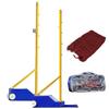 WDJBPSH Heavy Duty Badminton Combo Set, Movable Pickleball Net Rack with Weighted Base & Replacement Netting, Family Reunion/Camping Trips/Neighborhood Gathering Games Equipment view 1