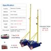 WDJBPSH Heavy Duty Badminton Combo Set, Movable Pickleball Net Rack with Weighted Base & Replacement Netting, Family Reunion/Camping Trips/Neighborhood Gathering Games Equipment view 3