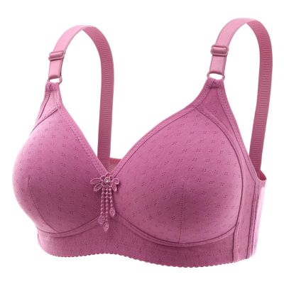 Women No Underwire Push Up Bras Comfort Wireless Bra Large Bust Everyday Bralettes Full Coverage High Supports Bras