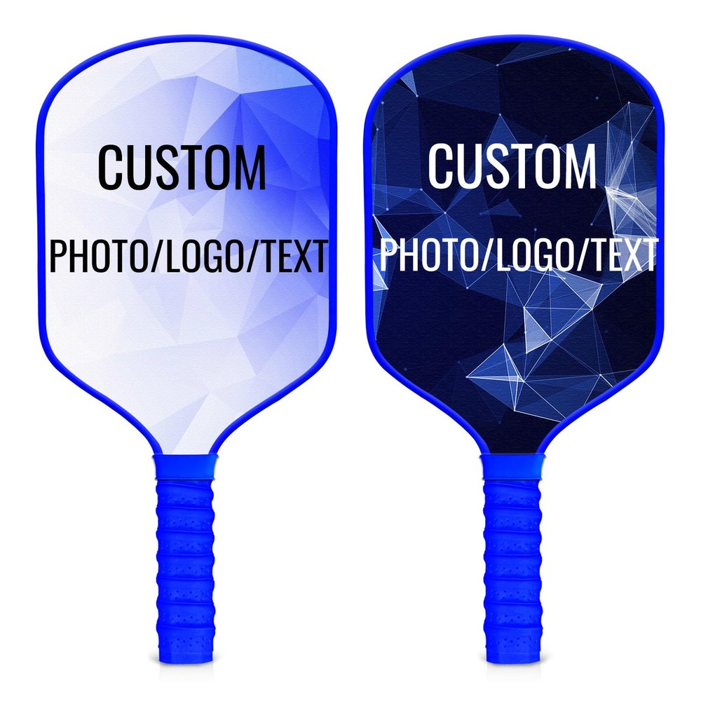 Custom Pickleball Paddle with Personalized Photo, Text & Logo, Ideal Gift for Pickleball Players, Beginners, Men, Women